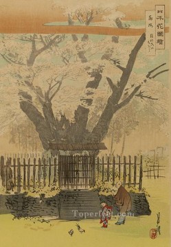 nihon hana zue 1896 1 Ogata Gekko Ukiyo e Pinturas al óleo
